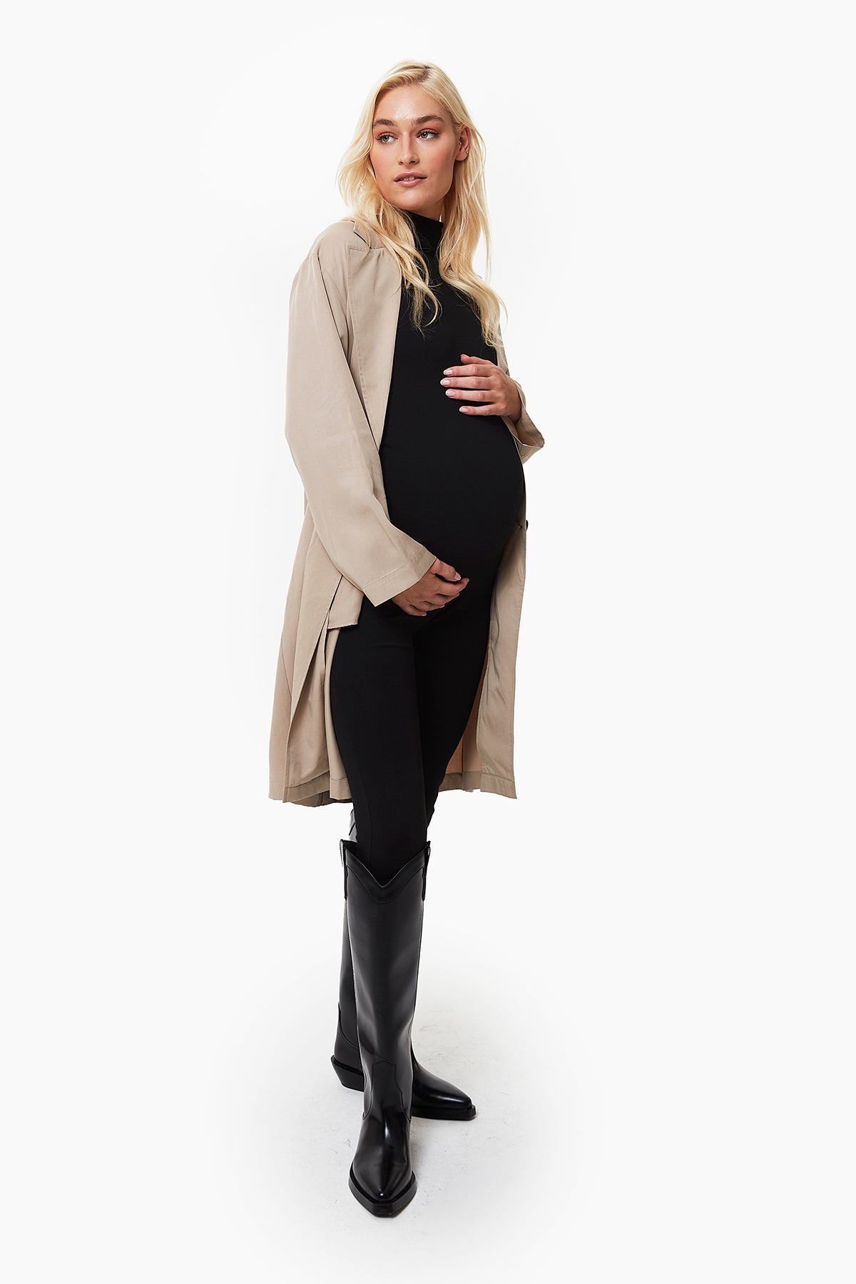 Isabel Hamile Tulum siyah yandan görünüm