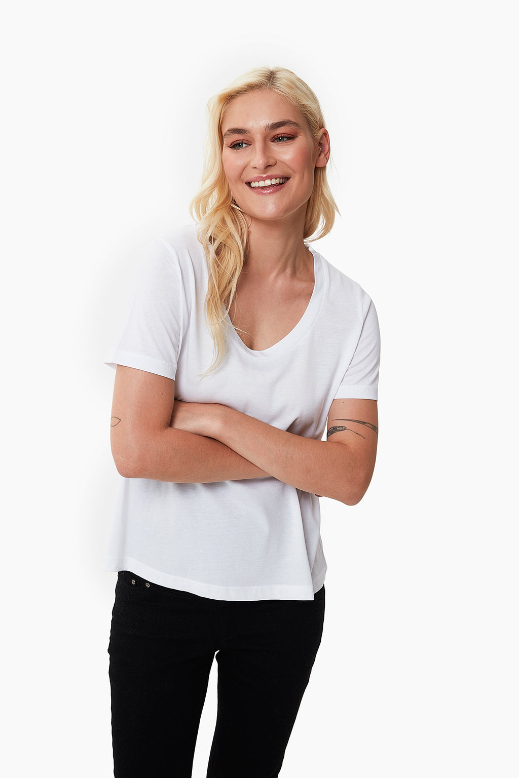 Ellie Hamile T-Shirt beyaz önden görünüm