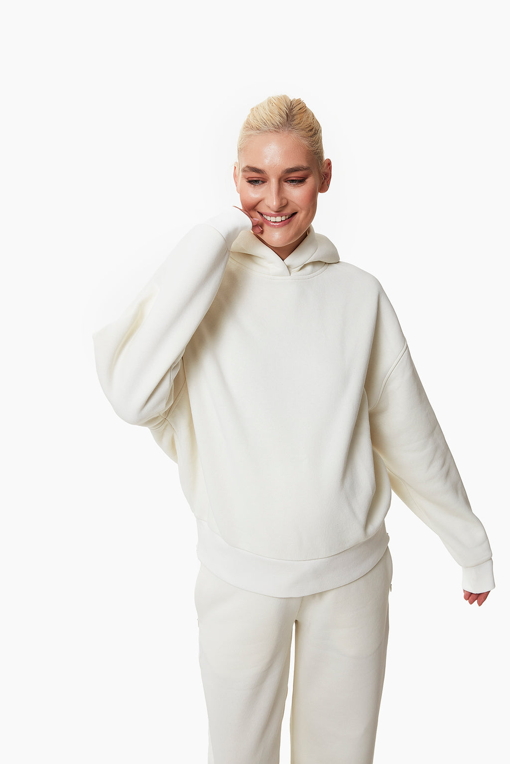 Willow Hamile Eşofman Takımı beyaz önden görünüm