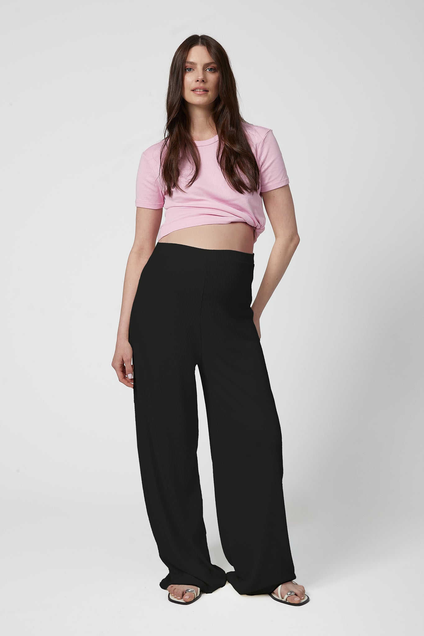 Celine Hamile Pantolon Siyah önden görünüm