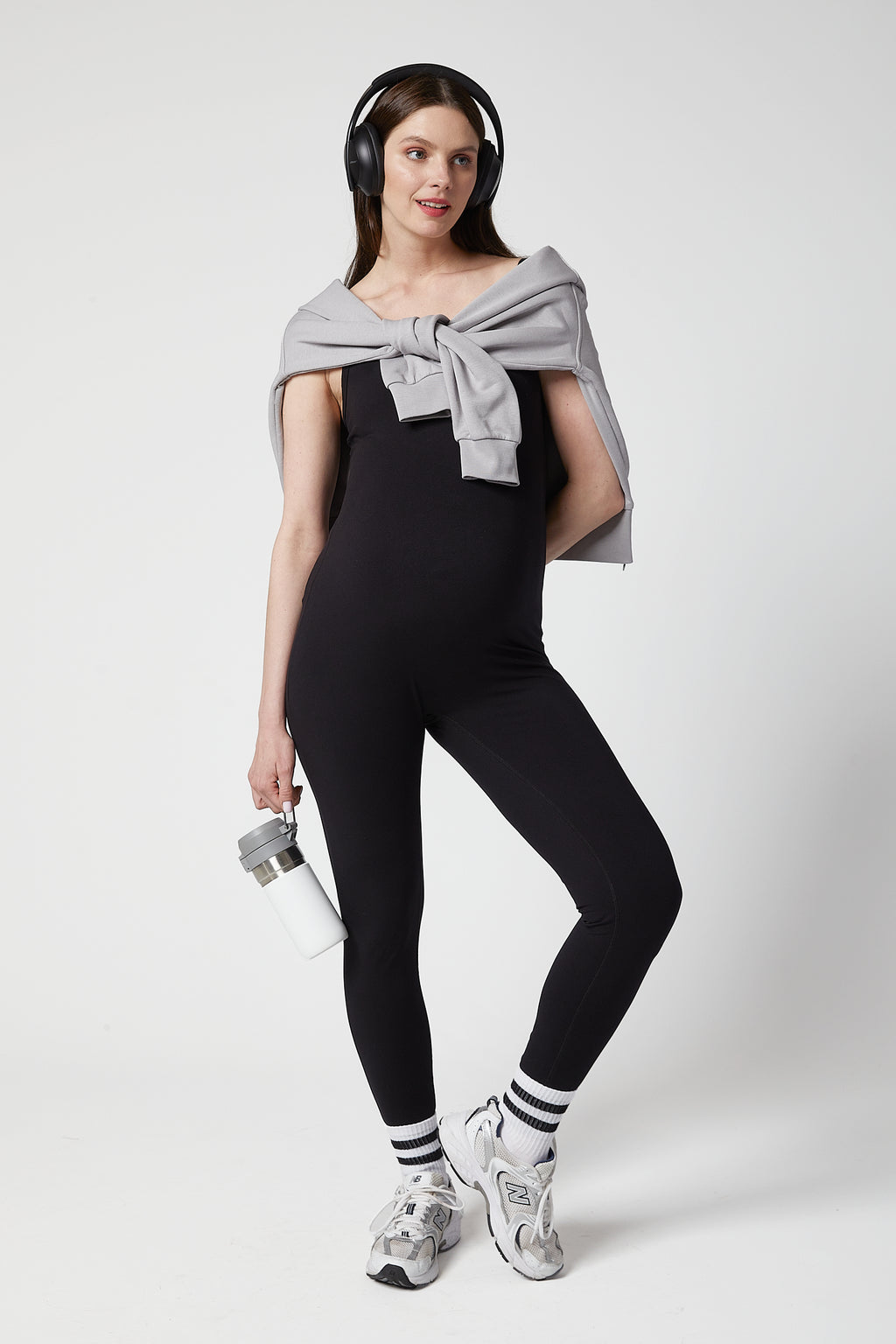 Gabriel Hamile Tulum siyah önden görünüm