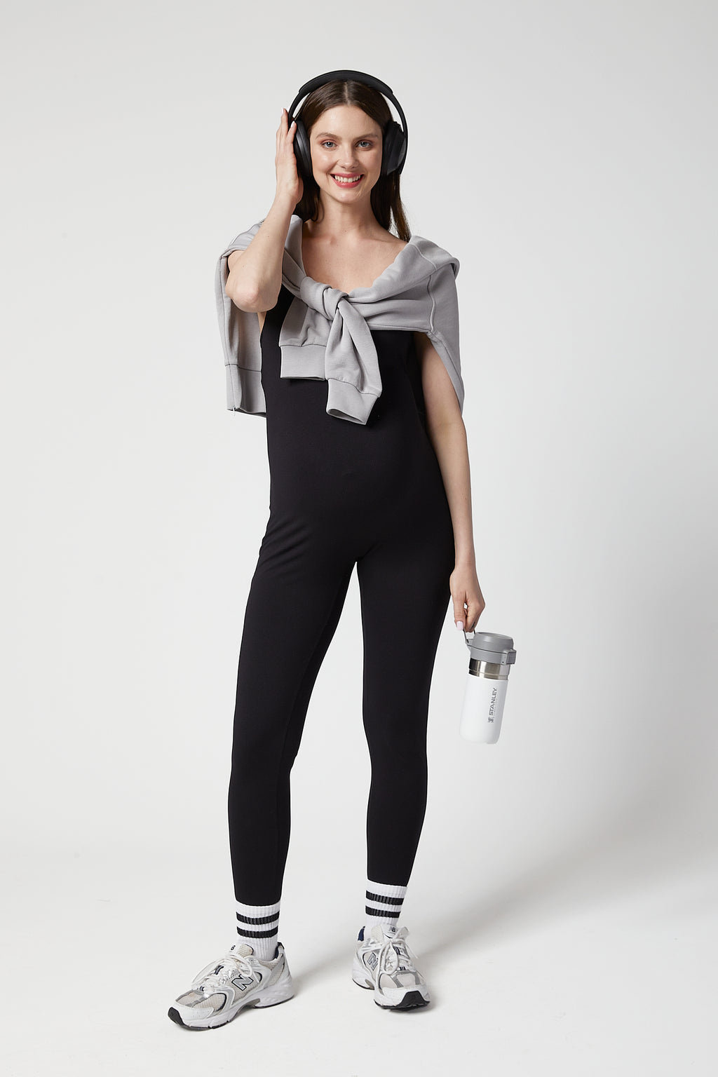 Gabriel Hamile Tulum siyah önden görünüm