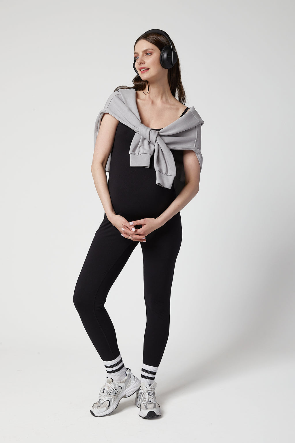 Gabriel Hamile Tulum siyah önden görünüm