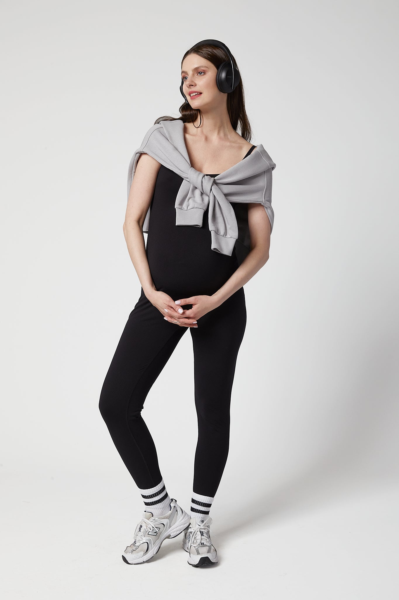 Gabriel Hamile Tulum siyah önden görünüm