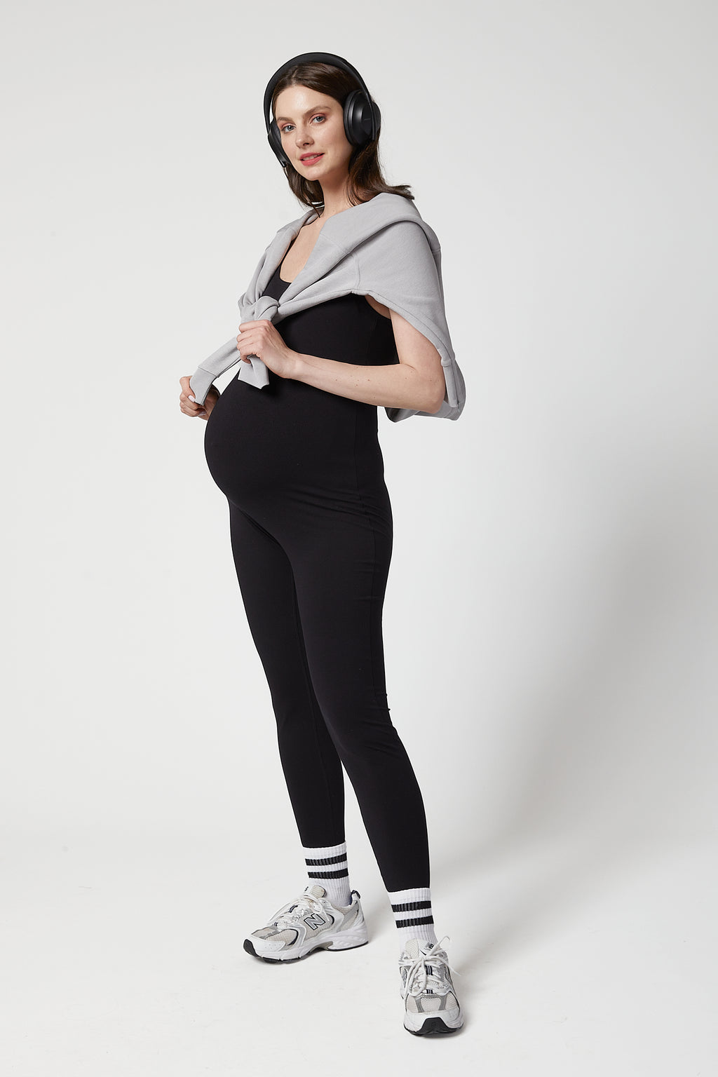 Gabriel Hamile Tulum siyah ön yandan görünüm