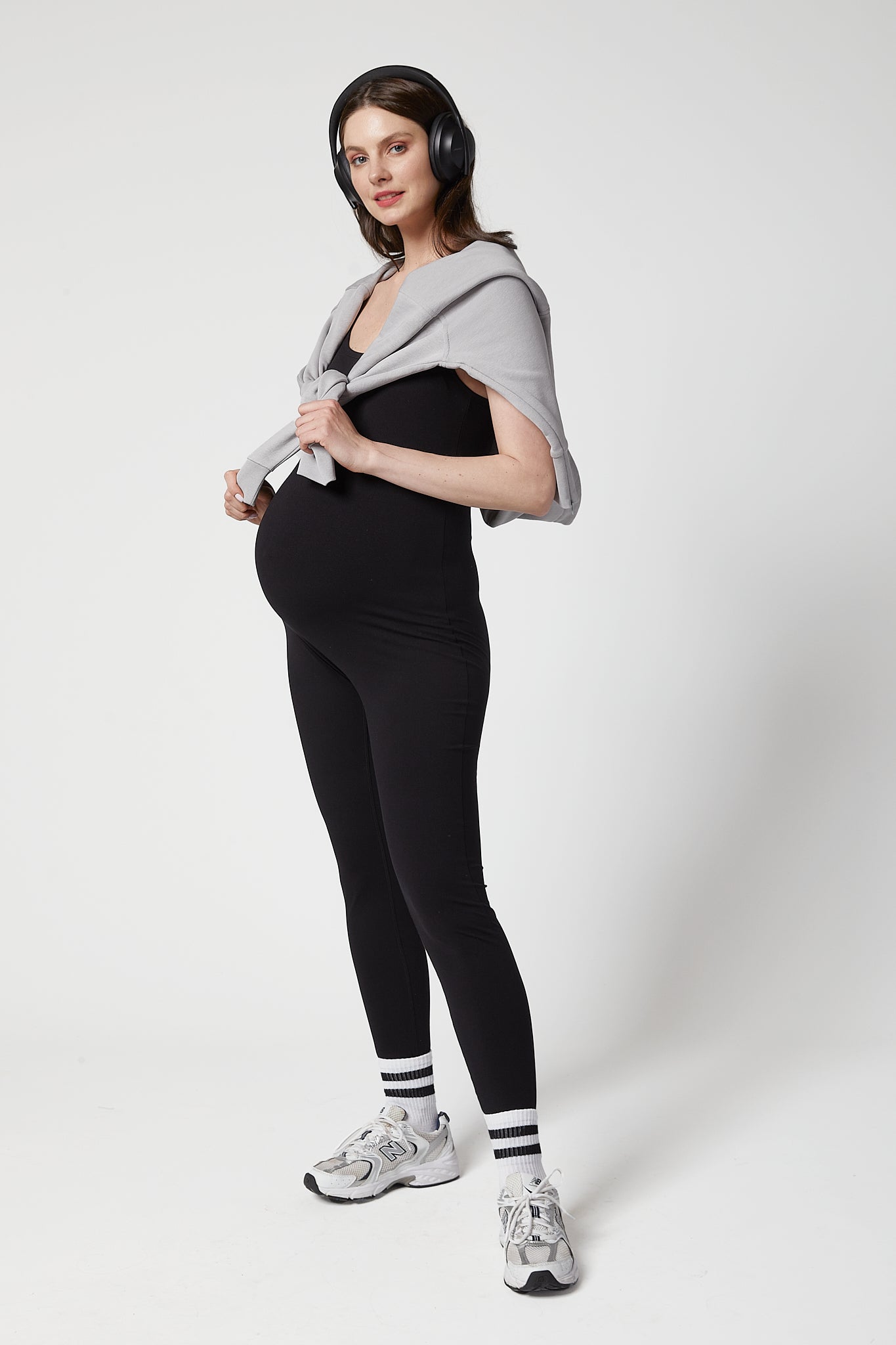 Gabriel Hamile Tulum siyah ön yandan görünüm