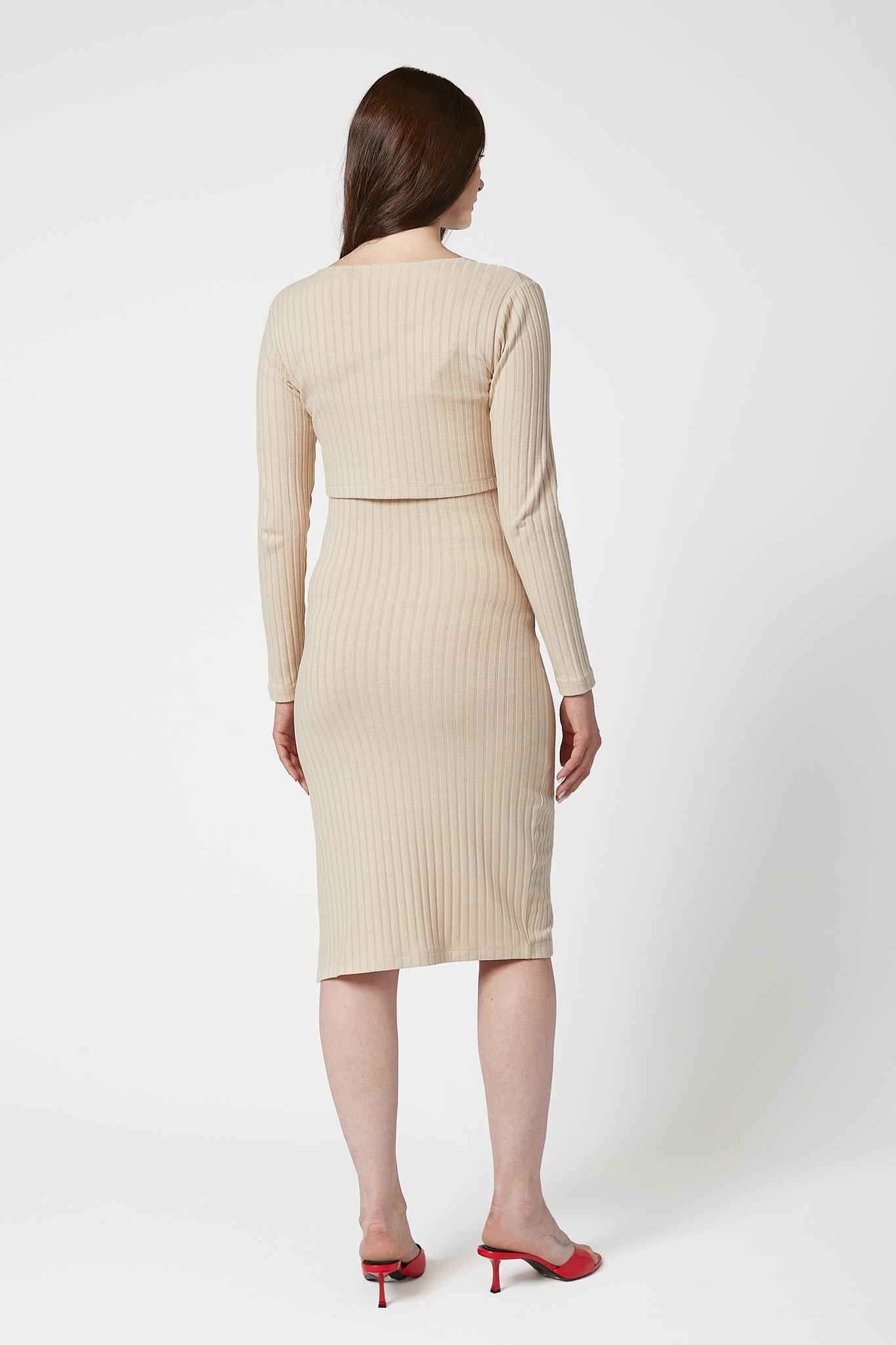 Mirena Hamile Takım bej arkadan görünüm